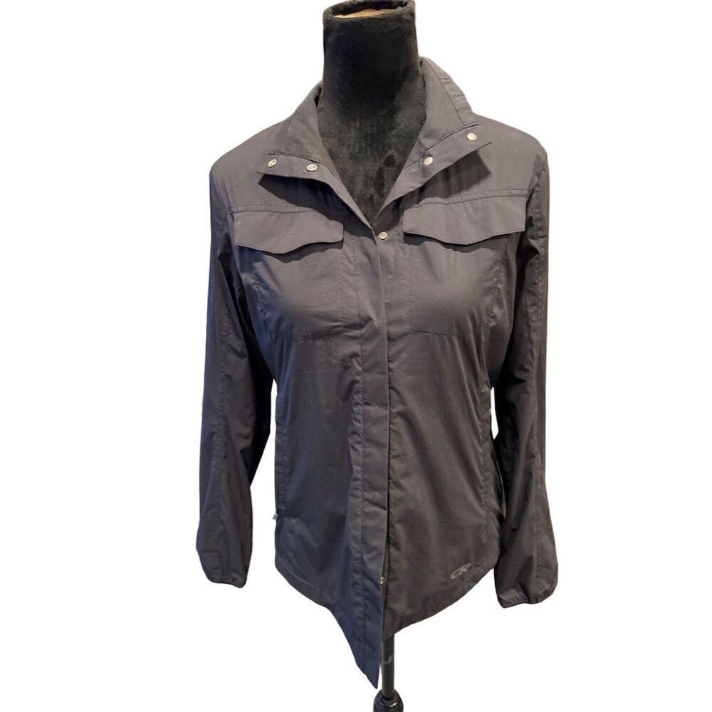 Outdoor Research Women’s Black Windbreaker Jacket | Size Small | Nylon